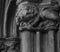 Kind lion on the cathedralÂ´s column