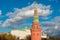 Kind to the Grand Kremlin Palace and Vodovzvodnaya Sviblova Tower