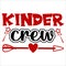 Kinder Crew, 14 February typography design