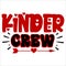 Kinder Crew, 14 February typography design