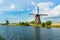 Kinderdijk is the largest cluster of historic windmills in the Netherlands