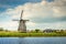 Kinderdijk is the largest cluster of historic windmills in the Netherlands