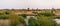 Kinderdijk windmills panorama