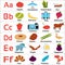 Kindergarten-alphabets-abcdef for small children