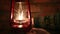 Kindle kerosene lamp