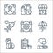 Kindness line icons. linear set. quality vector line set such as heart, donation, support, health insurance, work, injection,