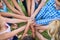 Kindness is power. Cropped shot of a group of kids stacking their hands on top of each other.