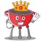 King Barbecue Grill Cartoon Character