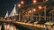 King Bhumibol Mega Bridge at night