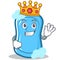 King blue soap character cartoon