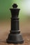 A king chess pieces black close up photo with blur background