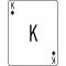 King of clubs. A deck of poker cards