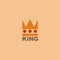 King design logo - vector