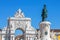 King Dom Jose I statue and Triumphal Arch, Lisbon