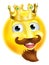 King Emoji Emoticon