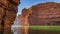 King George River - Northern Kimberley. falls off the Kimberley Plateau with a thunderous roar directly into the ocean far below..