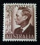 King George VI  Australian Stamp