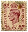 King George VI stamp.