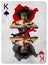 King of Hearts end spades playing card