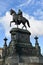 King Johann statue in front of Semperoper in Dresden