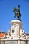 King Jose Monument, Praca do Comercio, Lisbon Main Square.