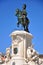 King Jose Monument, Praca do Comercio, Lisbon Main Square.