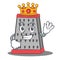King kitchen grater character cartoon