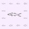 king mackerel icon. Fish icons universal set for web and mobile