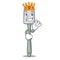 King mascot silicone spatula for mixing food