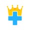 King Medical Logo Icon Design