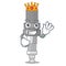 King miniature spark plug in cartoon shape