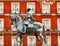 King Philip III Equestrian Statue Plaza Mayor Madrid Spain
