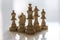 King Queen Knight Bishop Chess Pieces