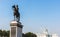 King Rama V statue and Thai Parliament