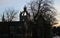 King`s College Chapel. Aberdeen, Scotland in winter gloom