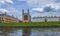 King`s College and King`s College Chapel, late Perpendicular Gothic English architecture, Cambridge, England