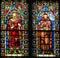 King Saint Louis and Saint Louis of Toulouse - Stained Glass