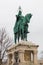 King Saint Stephen statue in Budapest Hungary