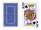 King of Spades Vintage playing card - isolated