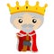 King vector clipart for decoration or story telling