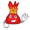 King wrapper candy mascot cartoon