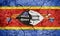 Kingdom of Eswatini or Swaziland flag