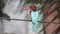 kingfisher bird siting on electric wire watching fish cut out