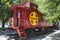 Kingman, AZ, old Santa Fe railroad cupola caboose