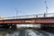 Kings Bridge as viewed from a tourist sightseeing boat