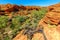 Kings Canyon wooden stairs