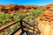 Kings Canyon wooden stairs