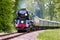 KINGSCOTE, SUSSEX/UK - MAY 23 : Rebuilt Bulleid Light Pacific No