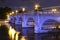 Kingston Bridge at night