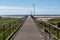 The kingston jetty located on the limstone coast in south australia on November 8th 2020